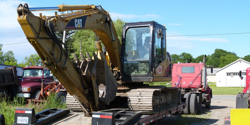 backhoe_truck Earthwork, excavation in Midcoast Maine. Sitework