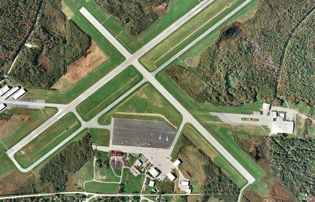Knox County Airport Taxiway Owls Head Earthwork, excavation in